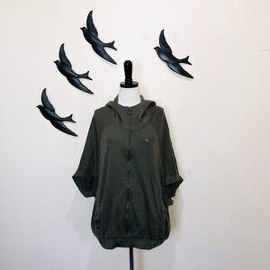 Puma Rudolf Dassler  Bat Wing Hoodie Sweat Jacket Street Wear - Size L